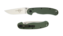 Ontario RAT 2 Linerlock D2 OD Green 8828OD